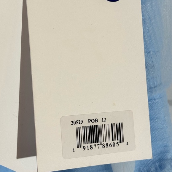 Strapless Straight Neckline Ruffle Layer A-line Dress by Mac Duggal Style 20529 - Picture 6 of 8